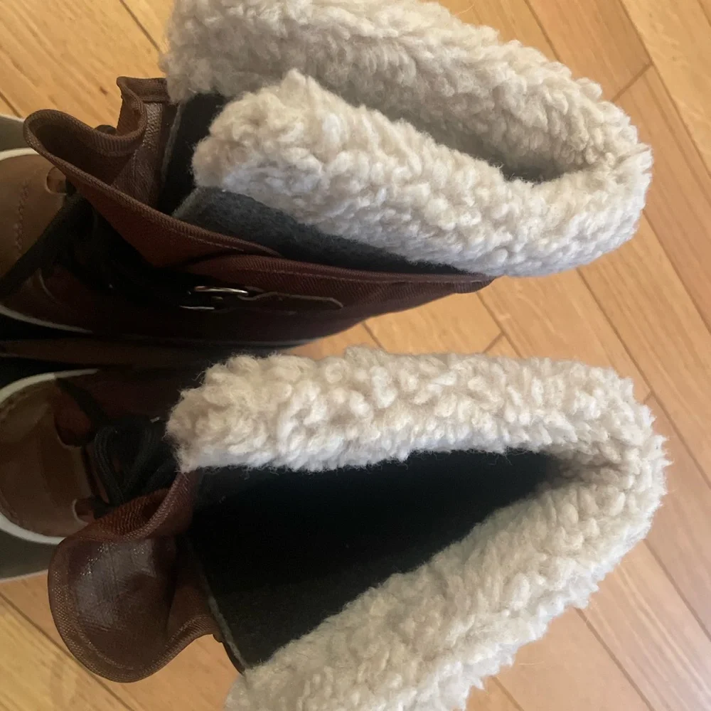 Sorel Brown and Black Winter Boots Men’s